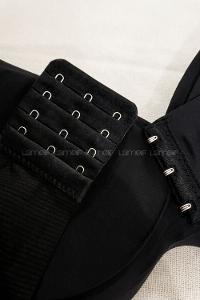 Black Cotton Without Underwire Unsupport Bralet