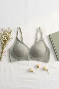 Lamelif Premium İthal Ribana Dokulu Pamuk Sütyen