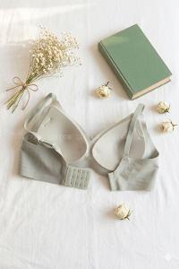 Lamelif Premium İthal Ribana Dokulu Pamuk Sütyen