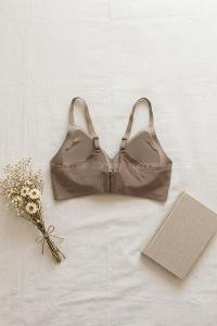 Lamelif Premium İthal Ribana Dokulu Pamuk Sütyen