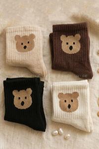 Lamelif 4lü Ayı Kolej Çorap