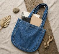 Lamelif Kadın Kot Günlük Spor El Ve Omuz Çantası 