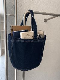 Lamelif Kadın Dükortta Denim Koyu mavi Günlük Spor Plaj Okul Çanta [KOT Totebag]