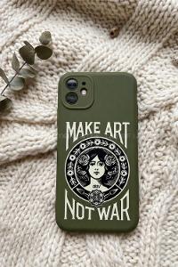 Lamelif  ıPhone Make Art Baskılı Telefon Kılıfı
