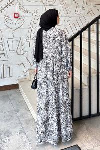 Lamelif Katleya Elbise Siyah