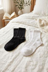White Black Sock