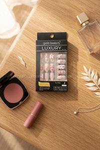 Lamelif Gold Beauty Luxury Takma Tırnak
