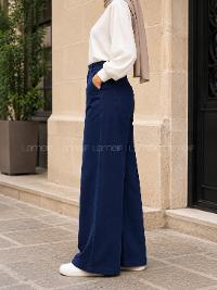 Lamelif Kadın Keten Gabardin Mihra Pantolon