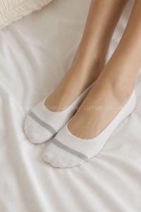 Lamelif 8li Silikonlu Penye Sneaker  Çorap
