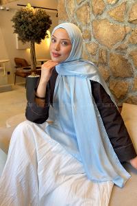 Lamelif Janjan Şal Bebe Mavisi