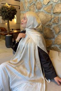 Lamelif Janjan Şal Vizon