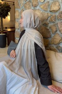 Lamelif  Konfor  Şal Bej
