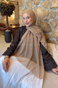 Lamelif  Konfor  Şal Camel