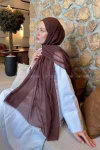 Lamelif  Konfor  Şal Çikolata Kahve