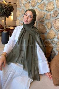 Lamelif  Konfor  Şal Haki