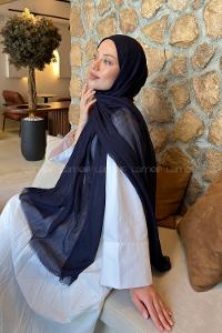 Lamelif  Konfor  Şal Lacivert