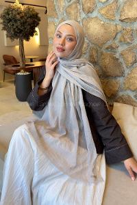 Lamelif  Konfor  Şal Vizon