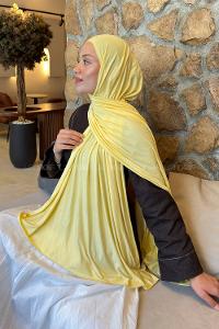 Lamelif Penye Şal Sarı