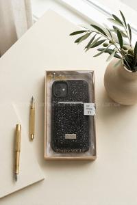 Lamelif iPhone 11 Swarovski Taşlı Mıknatıs Cüzdanlı Macsafe Kılıf