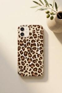 Lamelif iPhone 11 Leopar Desenli Güçlü Magsafeli Telefon Kılıfı