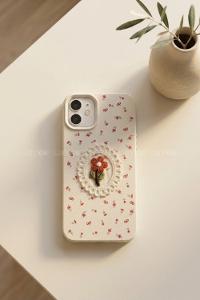 Lamelif iPhone 11 Vision Trend Dantel Çerçeveli Nakış İşlemeli  Detaylı Kılıf