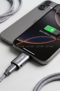 Lamelif iPhone 7 ve 14 Pro max arası ince uçlu Şarj aletini Yeni Nesil Type-c Girişe Çeviren Dönüştürücü Adaptör