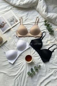 Lamelif Lotus 3lü Desteksiz Sütyen