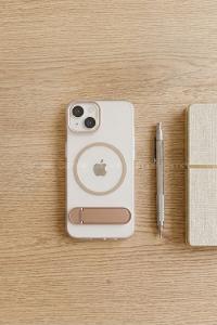 Lamelif iPhone 13/14 Premium Mona Standlı Magsafe Kılıf