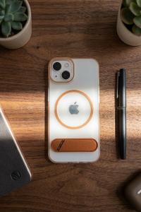 Lamelif iPhone 13/14 Premium Mona Standlı Magsafe Kılıf