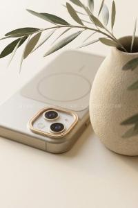 Lamelif iPhone 15 Lüxs Omega Magsafe Kılıf