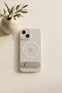 Lamelif iPhone 15 Premium Mona Standlı Magsafe Kılıf