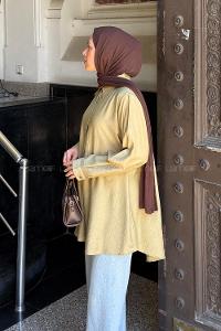 Lamelif Roba Detaylı Gömlek Haki