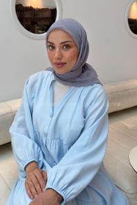 Lamelif Konfor Eşarp Gri