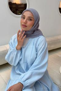 Lamelif Konfor Eşarp Gri