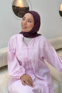 Lamelif Konfor Eşarp Mürdüm