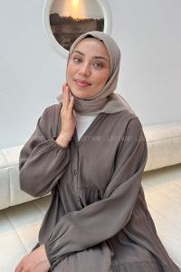 Lamelif Konfor Eşarp Vizonrengi