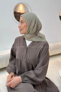 Lamelif Konfor Eşarp Mint Yeşili