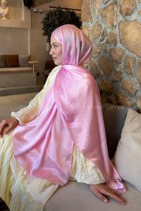Lamelif Janjan Şal Şeker Pembe
