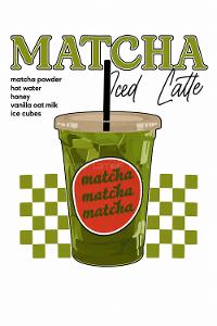 Lamelif Basic Oversize Matcha Baskılı Bluz Beyaz