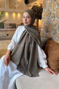 Lamelif Comfort Pamuk Şal Soft Yeşil
