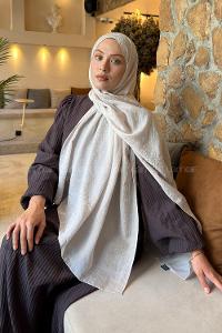 Lamelif Diamond Desen Aura Pamuk  Jakar  Şal Taş