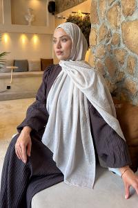 Lamelif Diamond Desen Aura Pamuk  Jakar  Şal Taş