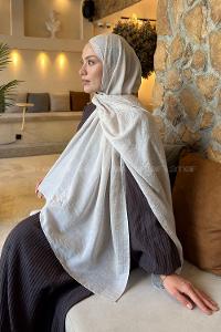 Lamelif Diamond Desen Aura Pamuk  Jakar  Şal Taş