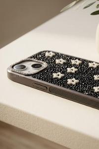 Lamelif iPhone 15 Savaroski Elmas Taşlı Telefon Kılıfı