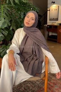 Lamelif Rami Şal Antrasit