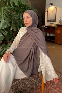 Lamelif Rami Şal Antrasit