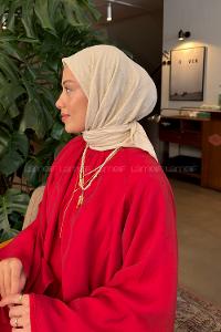 Lamelif Bambu Eşarp Bej