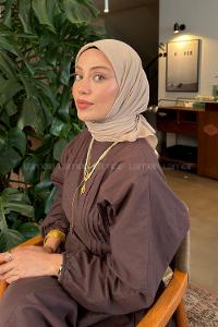 Lamelif Organik Premium Eşarp Taş