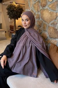 Lamelif Rami Şal Koyu Leylak