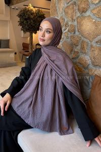 Lamelif Rami Şal Koyu Leylak